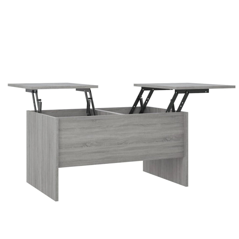 vidaXL Tavolino da Caffè con Ripiano Sollevabile Tavolino da Divano in Legno Ingegnerizzato - 80 x 50 x 42.5