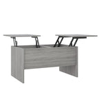 vidaXL Tavolino da Caffè con Ripiano Sollevabile Tavolino da Divano in Legno Ingegnerizzato - 80 x 50 x 42.5