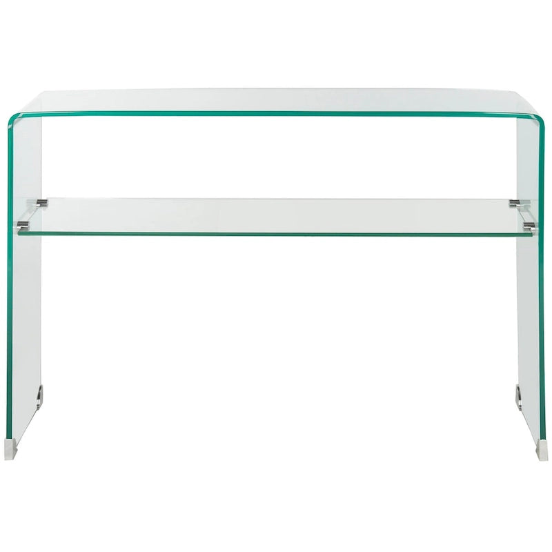 SAFAVIEH Hawa Tavolo Consolle Trasparente - 43.3 x 13.8 x 29.5 - 43Lx14Px30A