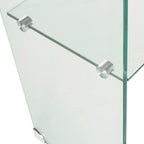 SAFAVIEH Hawa Tavolo Consolle Trasparente - 43.3 x 13.8 x 29.5 - 43Lx14Px30A