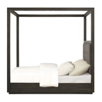 Letto a baldacchino king-size Carbon Loft Barron