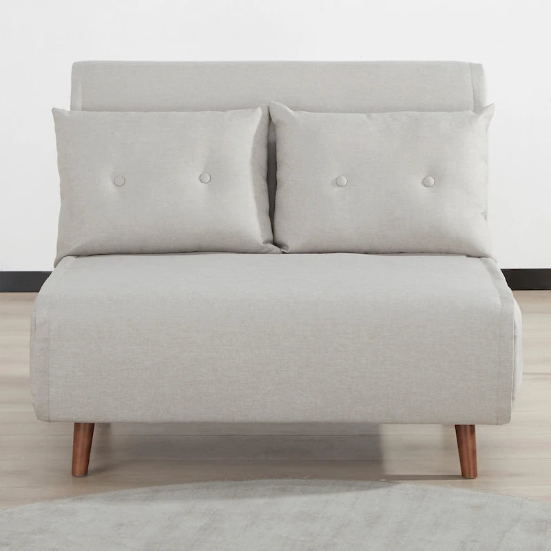 Poltrona convertibile grigio scuro / beige / blu / giallo, singola