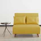 Poltrona convertibile grigio scuro / beige / blu / giallo, singola