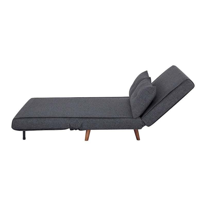 Poltrona convertibile grigio scuro / beige / blu / giallo, singola