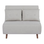 Poltrona convertibile grigio scuro / beige / blu / giallo, singola
