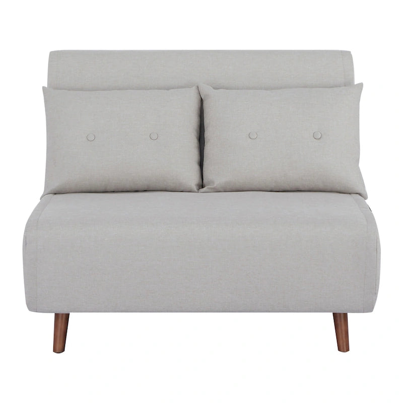 Poltrona convertibile grigio scuro / beige / blu / giallo, singola