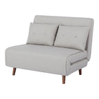 Poltrona convertibile grigio scuro / beige / blu / giallo, singola
