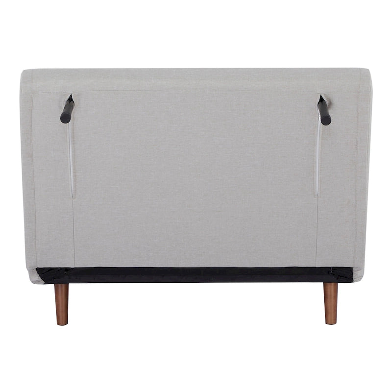 Poltrona convertibile grigio scuro / beige / blu / giallo, singola