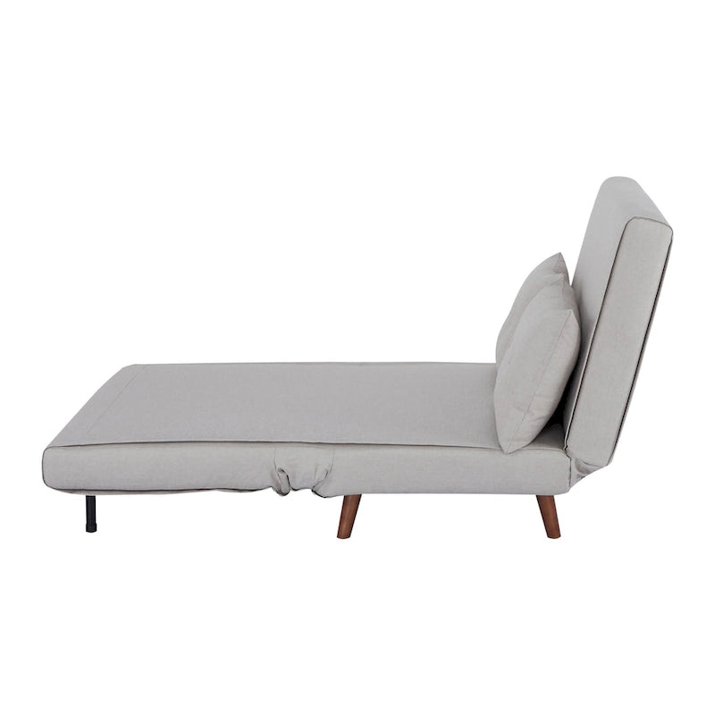 Poltrona convertibile grigio scuro / beige / blu / giallo, singola