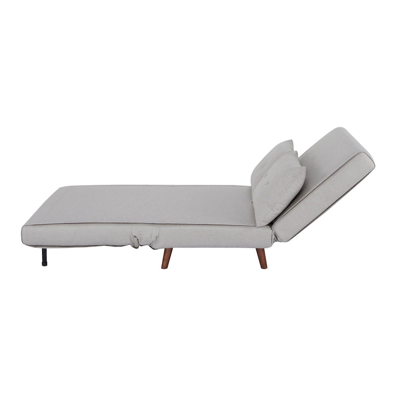 Poltrona convertibile grigio scuro / beige / blu / giallo, singola