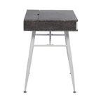 Scrivania moderna Alcove di Calico Designs con ampio cassetto diviso
