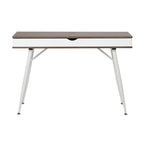 Scrivania moderna Alcove di Calico Designs con ampio cassetto diviso