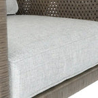 Sedia d'accento in vimini Kaitlin di Classic Home