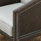 Sedia d'accento in vimini Kaitlin di Classic Home