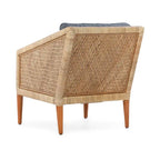 Sedia d'accento in vimini Kaitlin di Classic Home