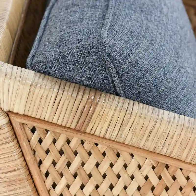 Sedia d'accento in vimini Kaitlin di Classic Home
