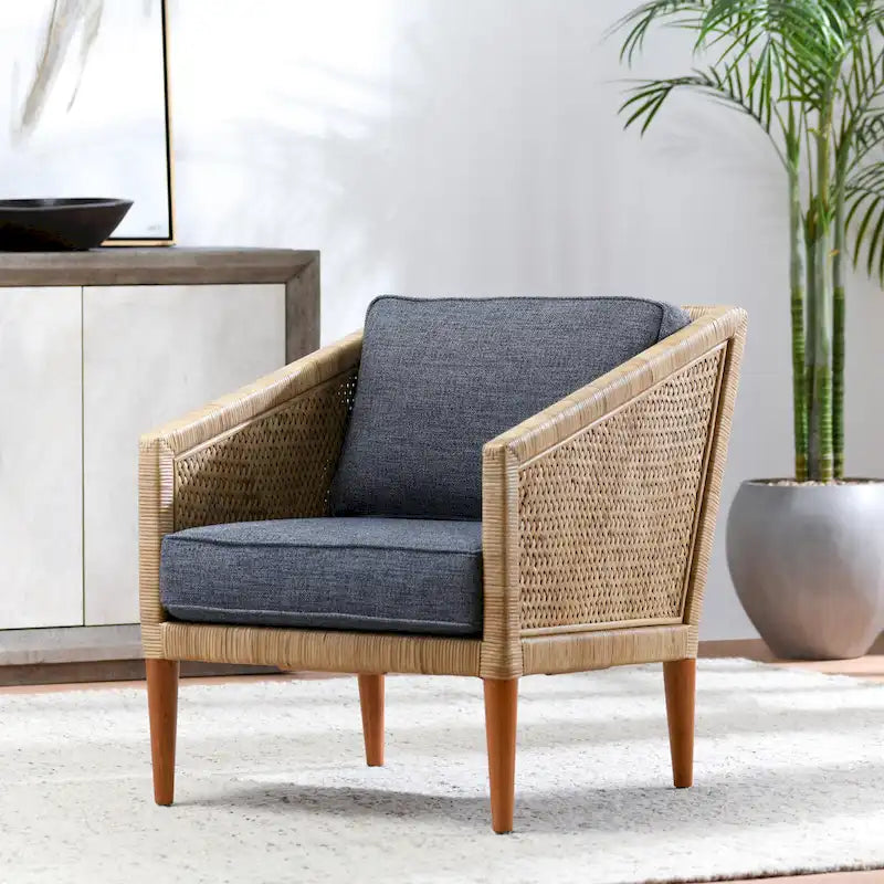 Sedia d'accento in vimini Kaitlin di Classic Home