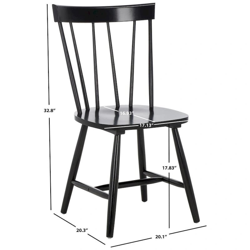 SAFAVIEH Home Kealey Sedia da pranzo 45,7 cm [SET da 2] - 48,3Lx43,2Px88,9A